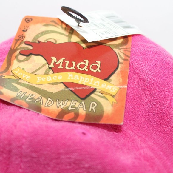 MUDD Pink Baseball Cap Hat Ladies NWT - Picture 3 of 4